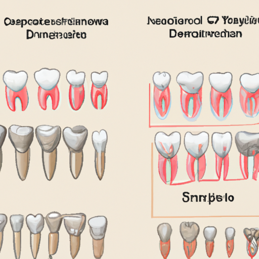 תרשים השוואה של שתלים מסורתיים והשתלות שיניים ביום אחד.